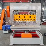 160T Expanded diamond mesh making machine sold to Chile
