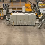 New test of Fully automatic fence mesh welding machine