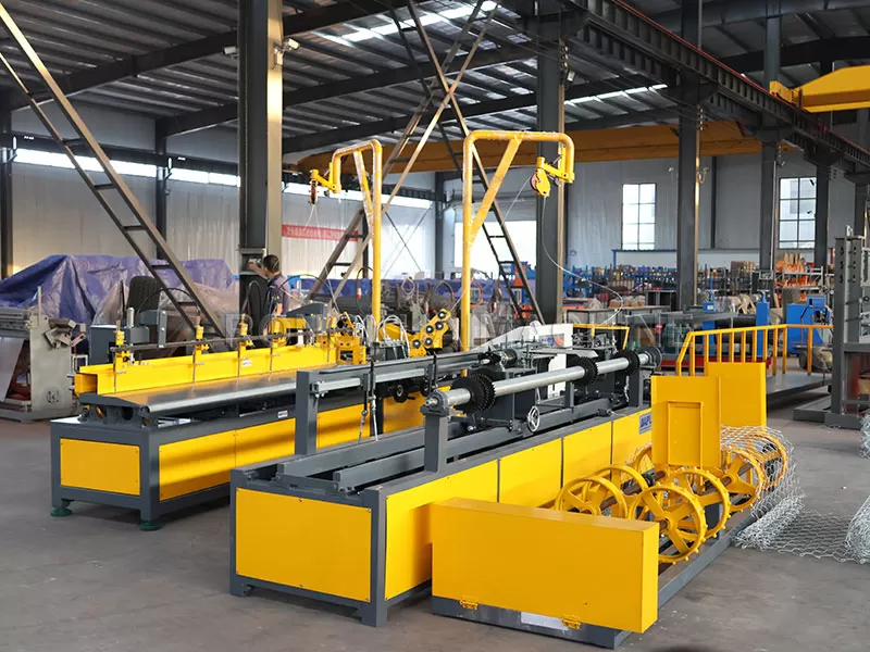 double-motor-chain-link-fence-machine